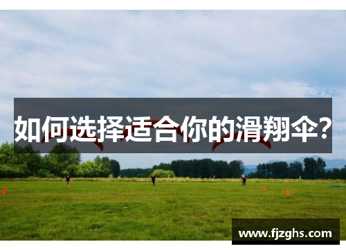 如何选择适合你的滑翔伞？